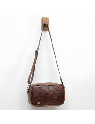 Bolsa de mano unisex genuina de cocodrilo Bolsa de mano unisex genuina de cocodrilo