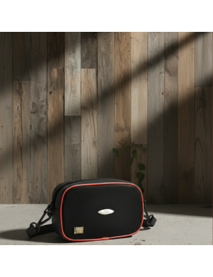 Bolsa de mano unisex genuina mantarraya Bolsa de mano unisex genuina mantarraya