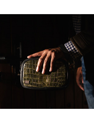 Bolsa de mano unisex genuina de cocodrilo Bolsa de mano unisex genuina de cocodrilo